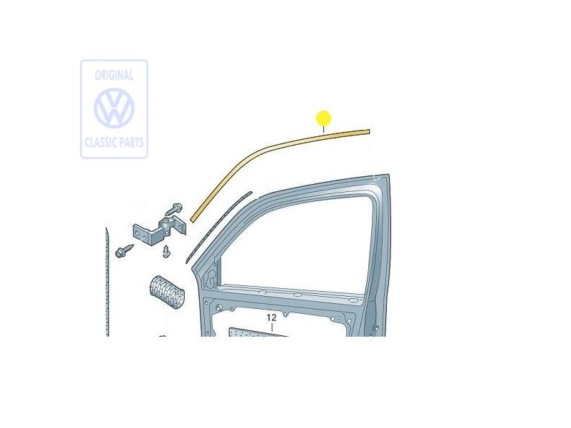 VW Original 1 Jeu Film Protecteur - 1J3898105