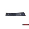 VW Original SCALA Côté Embleme Monogramme Logo Noir Bleu - 533853685M BDE