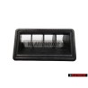 VW Original Aerateur Noir Satine - 161819706 01C