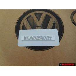 VW Original Etiquette P. Remplissage Carburant - 1H0010093H