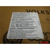 VW Original etiquette -important consignes de securite - 1T0010342P