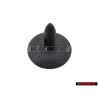 Audi Original clip noir satine - 811863905D 01C
