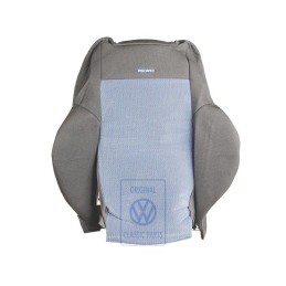 VW Original Garniture De Dossier Tissu Avec Aumoniere Bleu/Noir - 1J0881805EQKMD