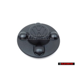 VW Original Enjoliveur De Roue Noir Satine - 1H0601171 01C