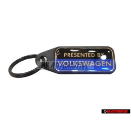 VW Original Plaquette Noir/Argent - 1H0837244 9ZS
