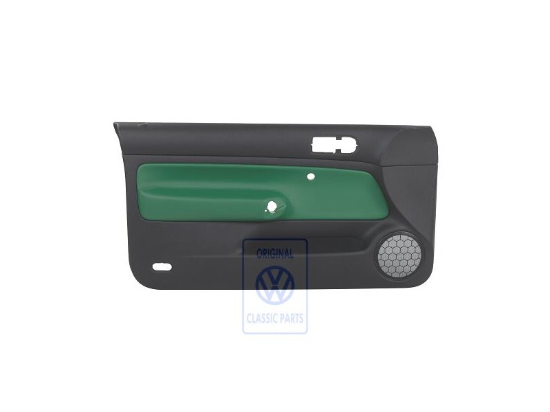 VW Original Revetement De Porte (Cuir) Vert - 1J3867011DNLLE