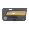 VW Original Garniture De Porte (Tissu) Noir/Jaune - 1J3867012CDGRE