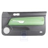 VW Original Revetement De Porte Cuir Noir/Vert Cosmic - 1J3867012CPGED