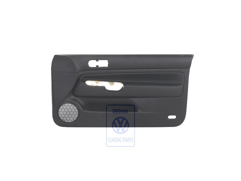 VW Original Revetement De Porte (Cuir) Noir/Noir - 1J3867012EDHSA