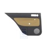 VW Original Revetement De Porte (Cuir) Noir/Bleu Jazz - 1J3867012EDHSE