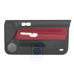 VW Original Revetement De Porte (Cuir) Rouge - 1J3867012EDLLD