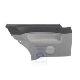 VW Original Revetement Lateral (Tissu) Noir/Gris Flanelle - 1J3867043CAHRY