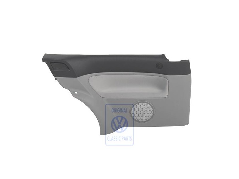 VW Original Revetement Lateral (Tissu) Noir/Gris Flanelle - 1J3867043CAHRY
