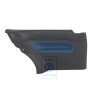 VW Original Revetement Lateral (Cuir) Noir/Bleu Jazz - 1J3867043CBHSE