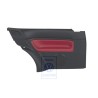 VW Original Revetement Lateral (Cuir) Rouge - 1J3867043CBLLD