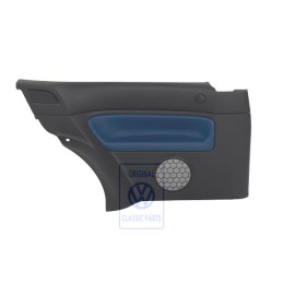 VW Original Revetement Lateral (Cuir) Noir/Bleu Jazz - 1J3867043CCHSE