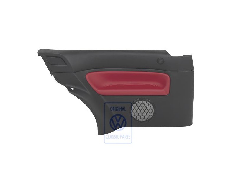 VW Original Revetement Lateral (Cuir) Rouge - 1J3867043CCLLD