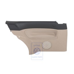 VW Original Revetement Lateral (Tissu) Noir/Beige Clair - 1J3867043CJFWW