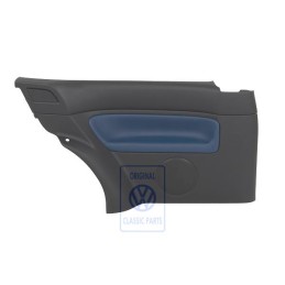 VW Original Revetement Lateral (Cuir) Noir/Bleu Jazz - 1J3867043CMHSE