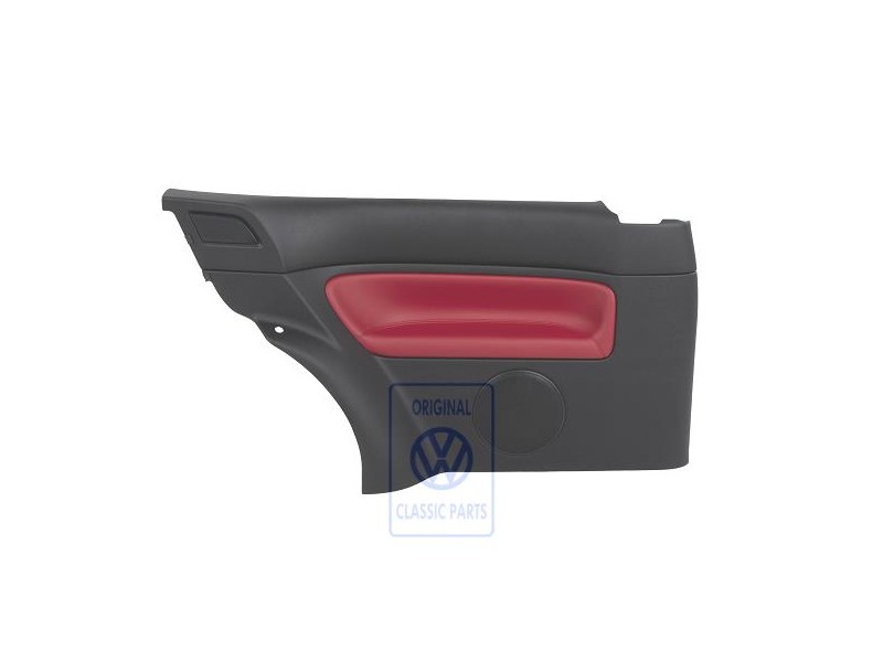 VW Original Revetement Lateral (Cuir) Rouge - 1J3867043CMLLD