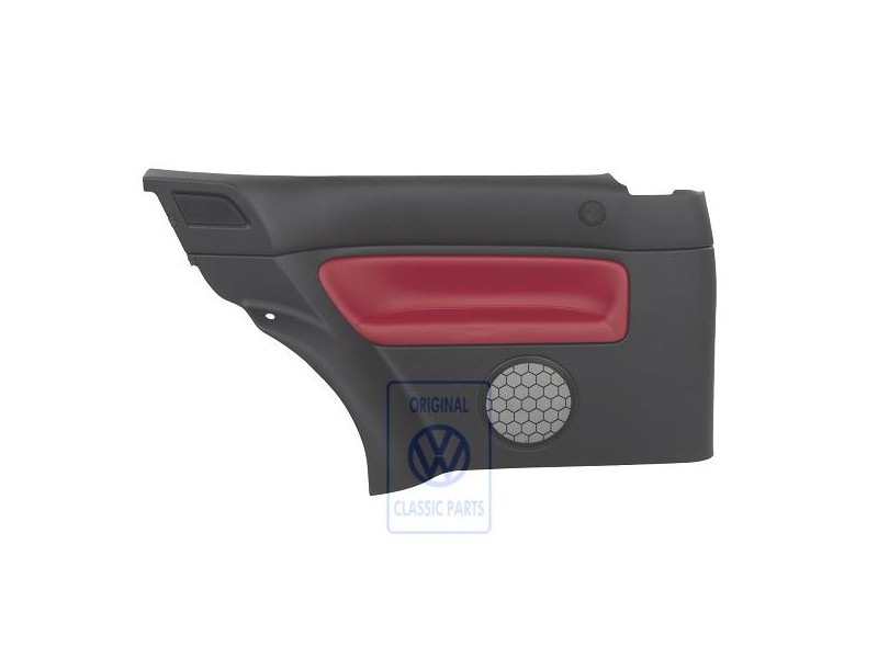 VW Original Revetement Lateral (Cuir) Rouge - 1J3867043CNLLD