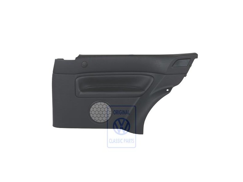 VW Original Revetement Lateral (Cuir) Noir/Noir - 1J3867044AQGEN