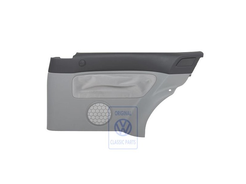 VW Original Revetement Lateral (Tissu) Noir/Gris Flanelle - 1J3867044CJHRY
