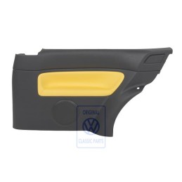 VW Original Revetement Lateral (Cuir) Noir/Bleu Jazz - 1J3867044CMHSE