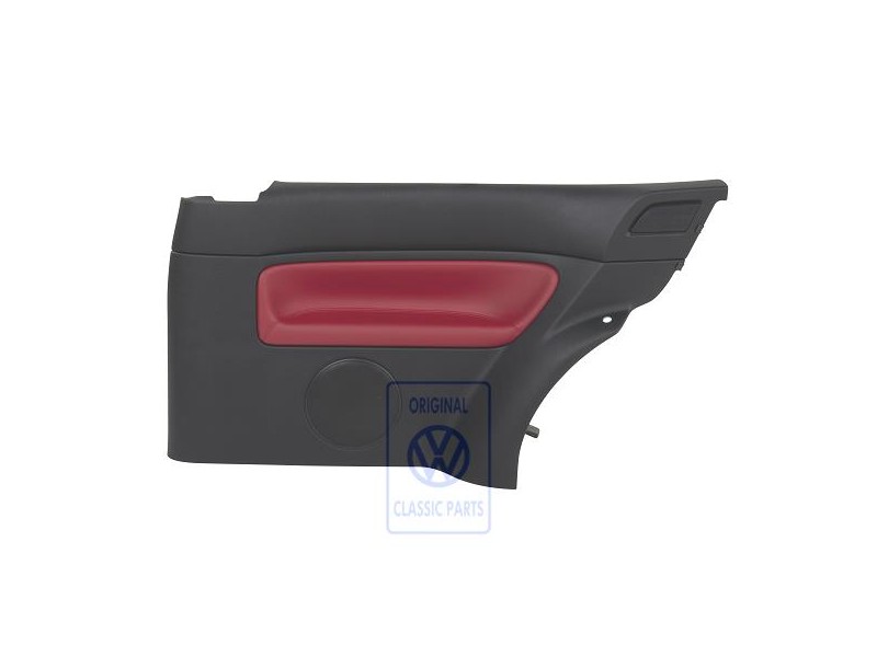 VW Original Revetement Lateral (Cuir) Rouge - 1J3867044CMLLD