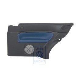 VW Original Revetement Lateral (Cuir) Noir/Bleu Jazz - 1J3867044CNHSE