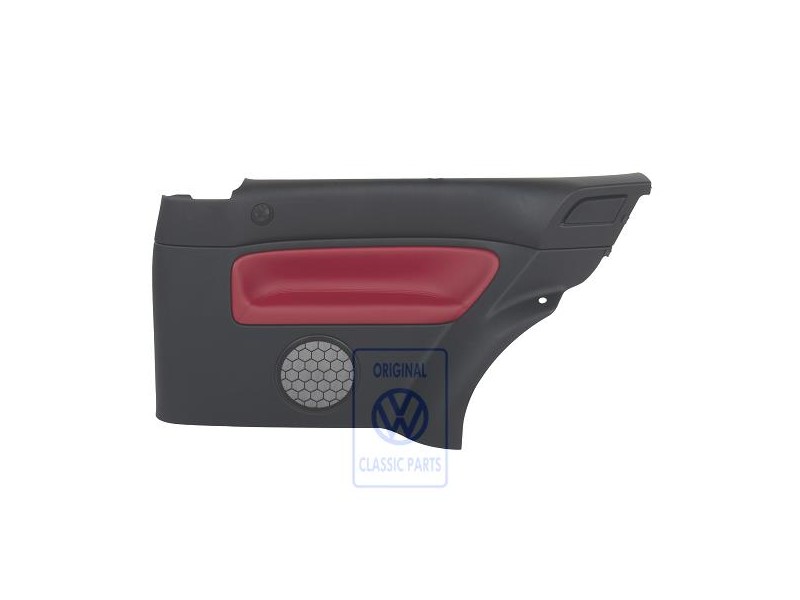 VW Original Revetement Lateral (Cuir) Rouge - 1J3867044CNLLD