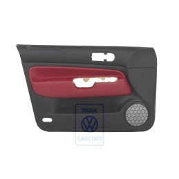 VW Original Revetement De Porte (Cuir) Rouge - 1J4867011FDLLD