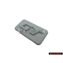 VW Original PASSAT GT Côté Embleme Monogramme Logo PrimeRouge - 357853688B GRU