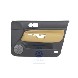 VW Original Garniture De Porte (Tissu) Noir/Jaune - 1J4867012CKGRE