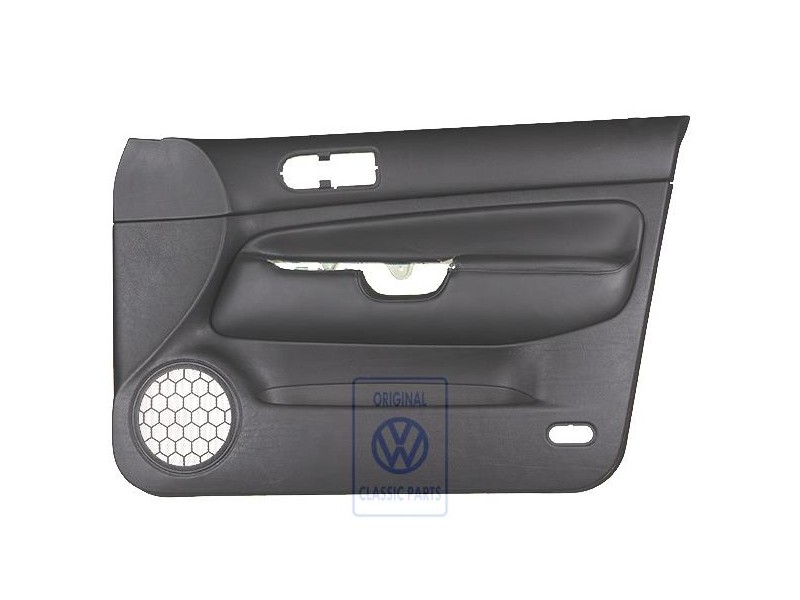 VW Original Revetement De Porte (Cuir) Noir/Noir - 1J4867012DDGEN