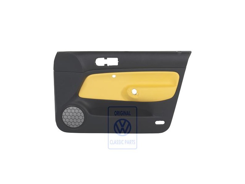 VW Original Revetement De Porte (Cuir) Jaune - 1J4867012EKHUV