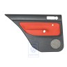 VW Original Garniture De Porte (Tissu) Noir/Orange Tropic - 1J6867211ADGHF