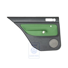 VW Original Garniture De Porte (Tissu) Noir/Vert - 1J6867211ADGHG