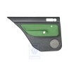 VW Original Garniture De Porte (Tissu) Noir/Vert - 1J6867211ADGHG