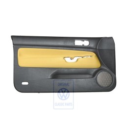 VW Original Garniture De Porte (Tissu) Noir/Jaune - 1J6867211ADGRE