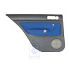 VW Original Garniture De Porte (Tissu) Noir/Bleu - 1J6867211ADHYX