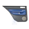 VW Original Revetement De Porte (Cuir) Noir/Orbitblue - 1J6867211AHGEC