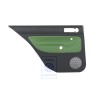 VW Original Revetement De Porte (Cuir) Noir/Vert Cosmic - 1J6867211ATGED