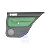 VW Original Garniture De Porte (Tissu) Noir/Vert - 1J6867212ADGHG