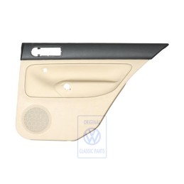 VW Original Revetement De Porte (Cuir) Noir/Beige Clair - 1J6867212ATFWZ
