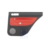 VW Original Revetement De Porte (Cuir) Noir/Orange Tropic - 1J9867211AAGEB