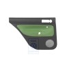 VW Original Revetement De Porte (Cuir) Noir/Vert Cosmic - 1J9867211AAGED