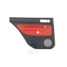 VW Original Revetement De Porte (Cuir) Noir/Orange Tropic - 1J9867211ALGEB
