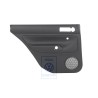 VW Original Revetement De Porte (Cuir) Noir/Noir - 1J9867211ALGEN