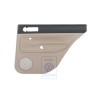 VW Original Revetement De Porte (Cuir) Noir/Beige Clair - 1J9867212AAFWZ